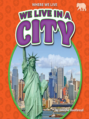 cover image of We Live in a City